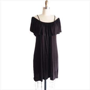 Off The Shoulder  Spaghetti Strap Casual Dress